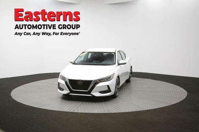 Photo of 2021 Aspen White Tricoat Nissan Sentra