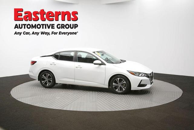 Photo of 2021 Aspen White Tricoat Nissan Sentra