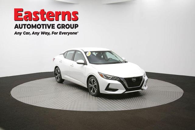 Photo of 2021 Aspen White Tricoat Nissan Sentra