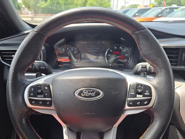 Photo of 2022 Stone Blue Metallic Ford Explorer
