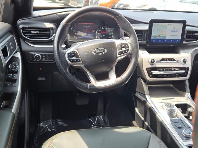 Photo of 2022 Stone Blue Metallic Ford Explorer