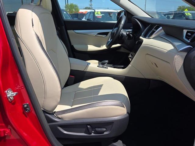 Photo of 2021 Dynamic Sunstone Red INFINITI QX50