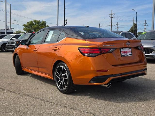 Photo of 2025 Monarch Orange Metallic/Super Black Nissan Sentra