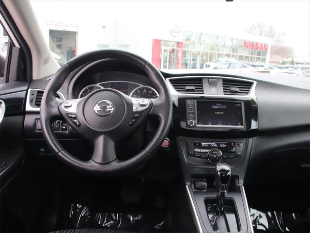 Photo of 2019 Aspen White Tricoat Nissan Sentra