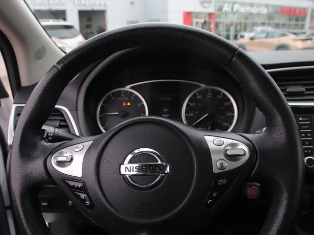 Photo of 2019 Aspen White Tricoat Nissan Sentra
