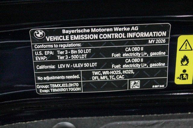 Photo of 2026 Tanzanite Blue II Metallic BMW X5 PHEV