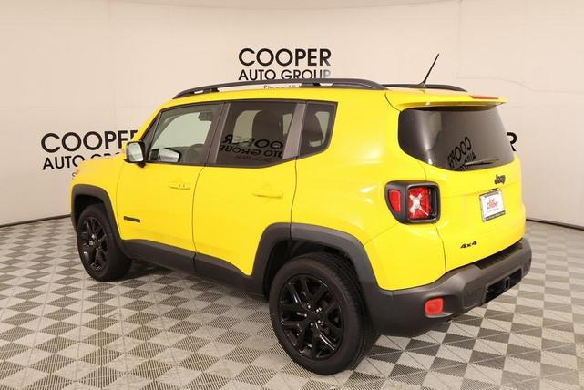 Photo of 2017 Solar Yellow Jeep Renegade