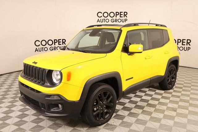 Photo of 2017 Solar Yellow Jeep Renegade