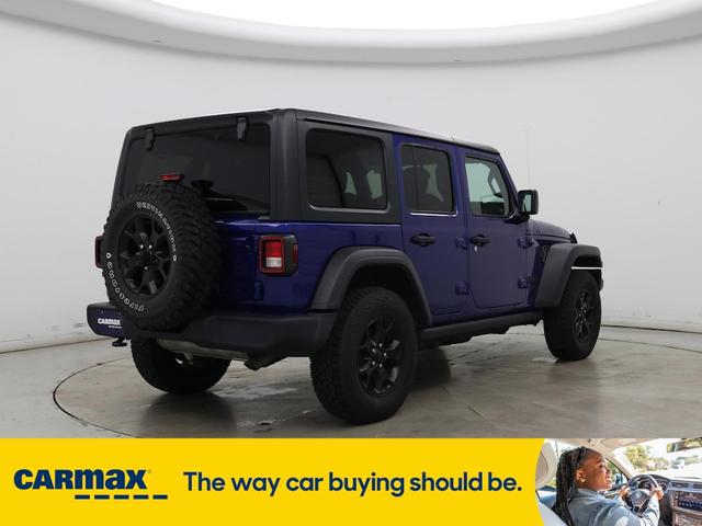 Photo of 2020 Blue Jeep Wrangler