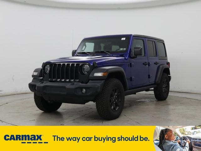 Photo of 2020 Blue Jeep Wrangler