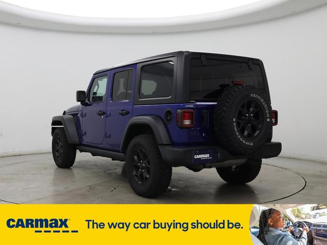 Photo of 2020 Blue Jeep Wrangler