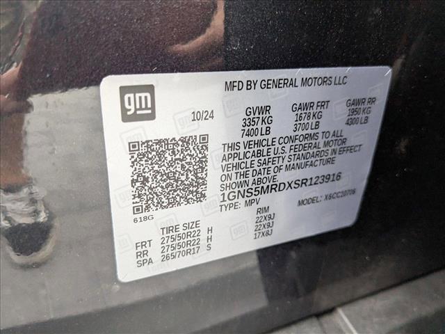 Photo of 2025 Dark Ash Metallic Chevrolet Tahoe