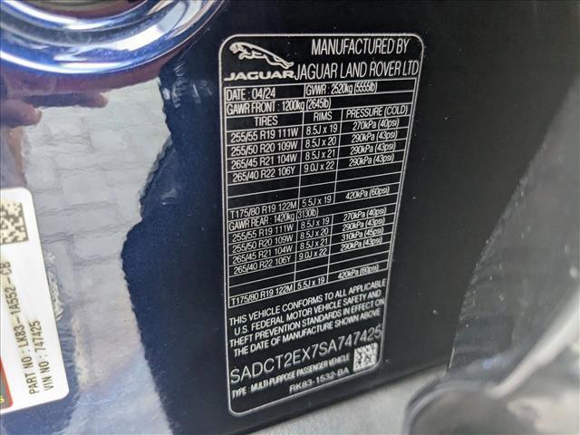 Photo of 2025 Portofino Blue Metallic Jaguar F-PACE