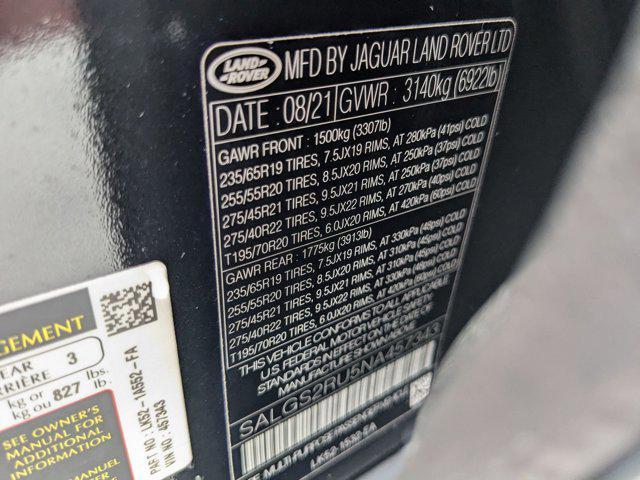 Photo of 2022 Santorini Black Metallic Land Rover Range Rover
