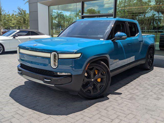 Photo of 2022 Rivian Blue [Blue] Rivian R1T