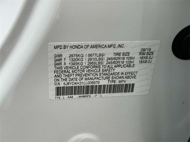 Photo of 2020 White Acura MDX