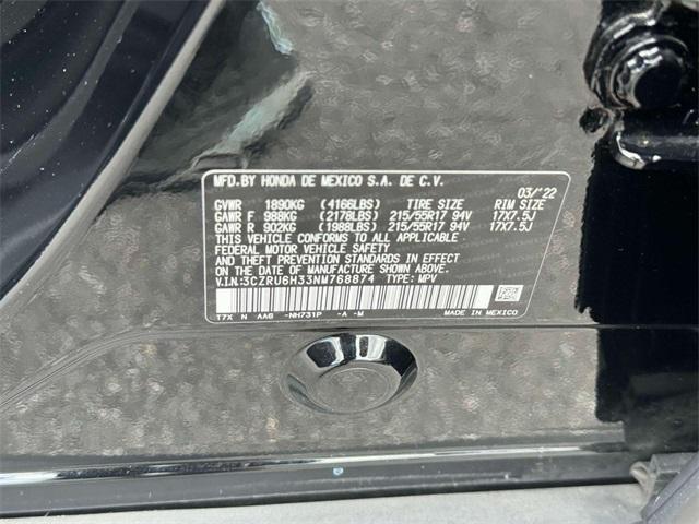 Photo of 2022 Crystal Black Pearl Honda HR-V