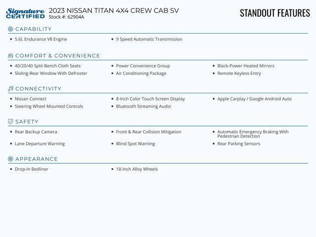 Photo of 2023 Deep Blue Pearl Nissan Titan