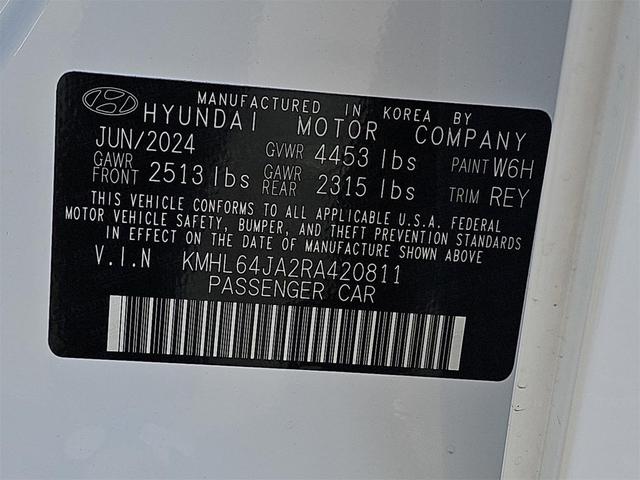 Photo of 2024 Serenity White Hyundai SONATA