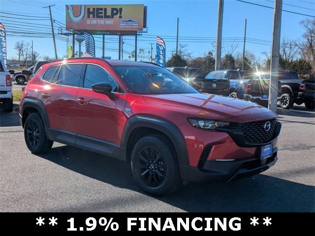 Photo of 2025 Soul Red Crystal Metallic Mazda CX-50 Hybrid