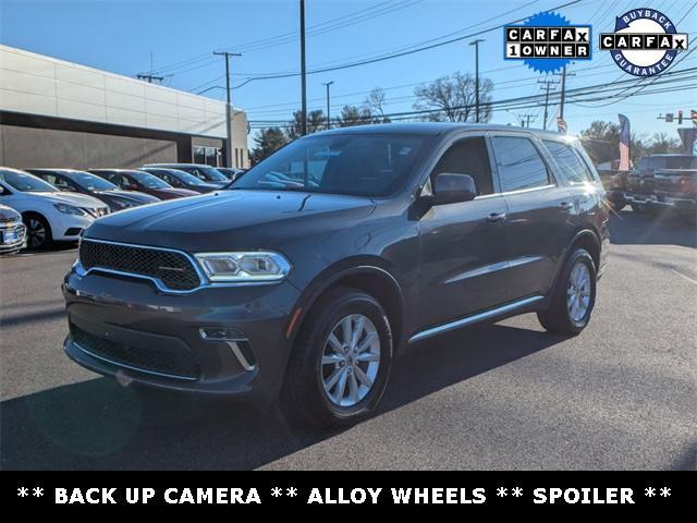 Photo of 2021 Granite Clearcoat Metallic Dodge Durango