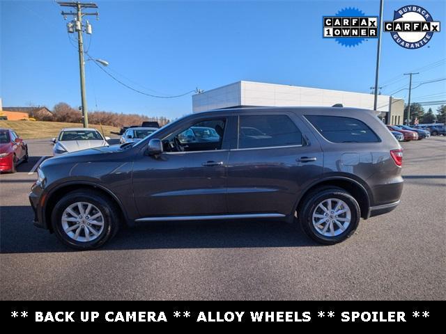 Photo of 2021 Granite Clearcoat Metallic Dodge Durango