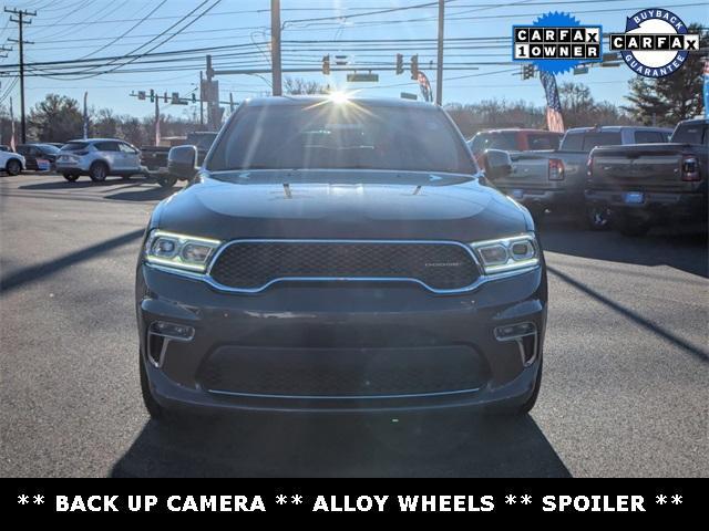 Photo of 2021 Granite Clearcoat Metallic Dodge Durango