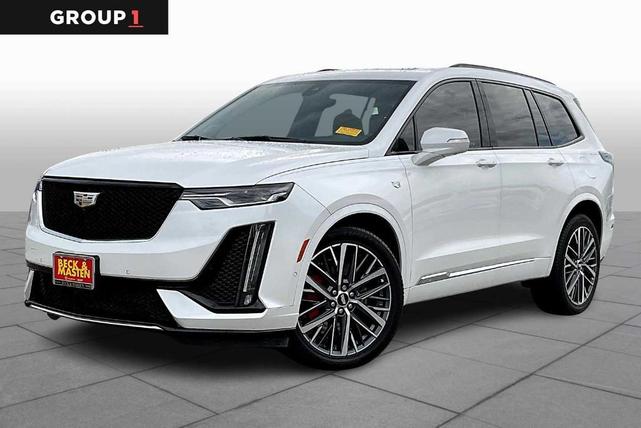 Photo of 2023 Crystal White Tri-Coat Cadillac XT6