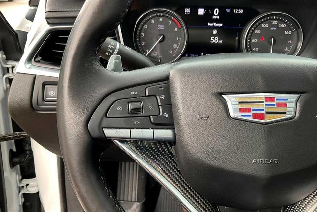 Photo of 2023 Crystal White Tri-Coat Cadillac XT6