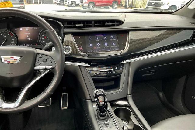 Photo of 2023 Crystal White Tri-Coat Cadillac XT6