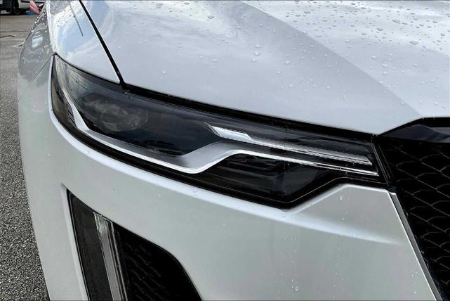 Photo of 2023 Crystal White Tri-Coat Cadillac XT6