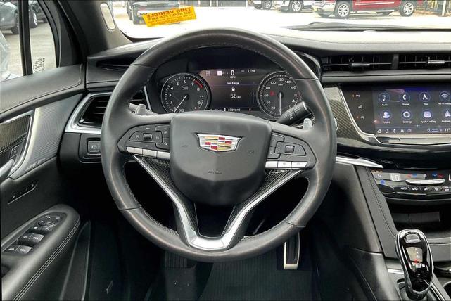 Photo of 2023 Crystal White Tri-Coat Cadillac XT6