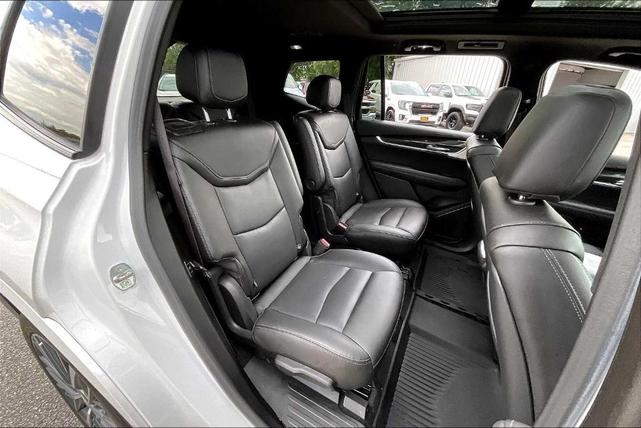 Photo of 2023 Crystal White Tri-Coat Cadillac XT6