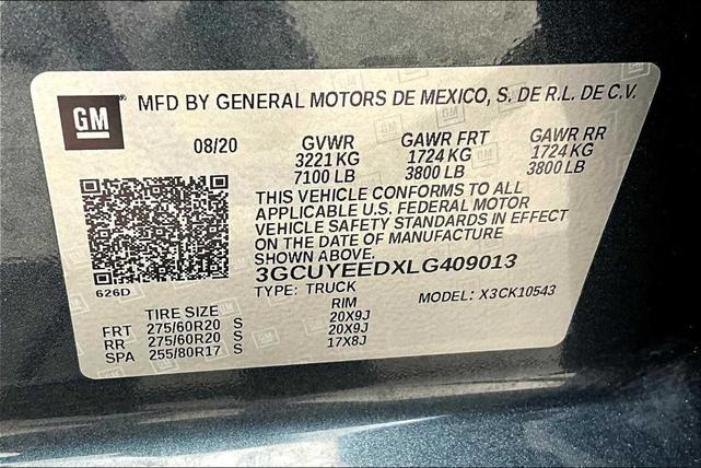 Photo of 2020 Shadow Gray Metallic Chevrolet Silverado 1500