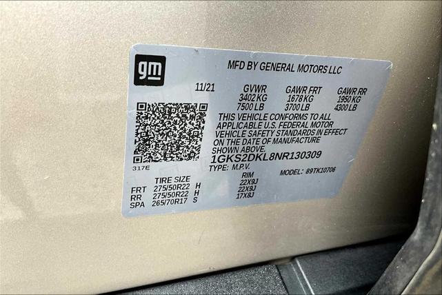 Photo of 2022 Beige Pearl Metallic GMC Yukon