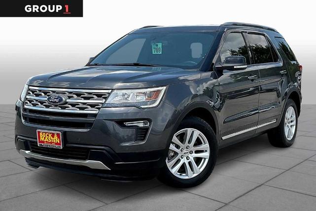 Photo of 2018 Shadow Black Ford Explorer
