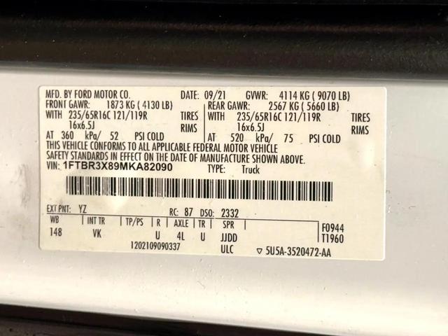 Photo of 2021 Oxford White Ford Transit-250