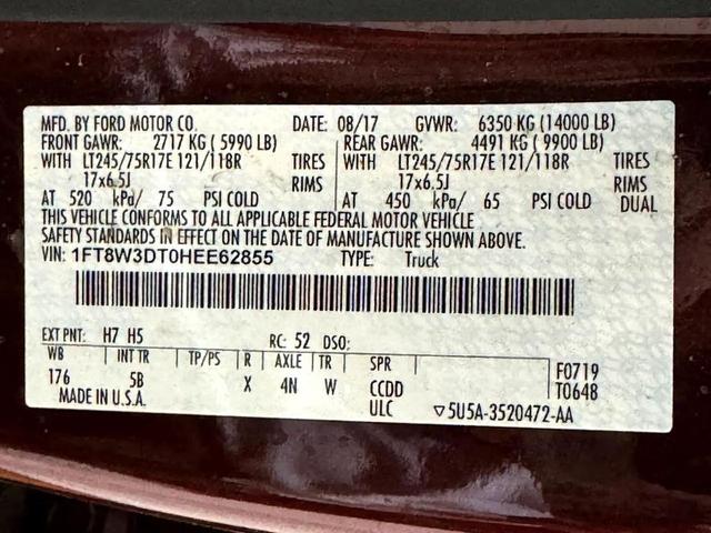 Photo of 2017 Red Ford F-350
