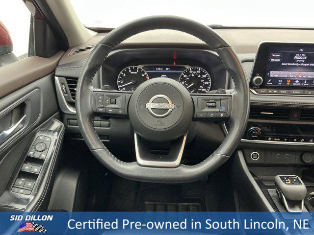 Photo of 2023 Scarlet Ember Tintcoat Nissan Rogue