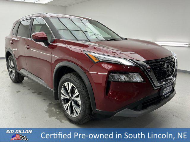 Photo of 2023 Scarlet Ember Tintcoat Nissan Rogue
