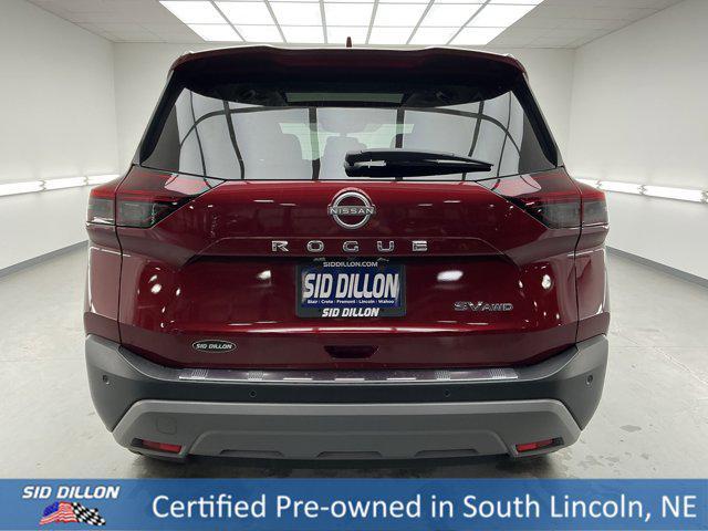 Photo of 2023 Scarlet Ember Tintcoat Nissan Rogue
