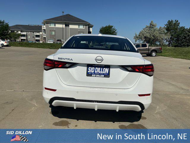 Photo of 2025 Aspen White Tricoat Nissan Sentra