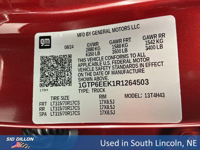 Photo of 2024 Volcanic Red Tintcoat GMC Canyon