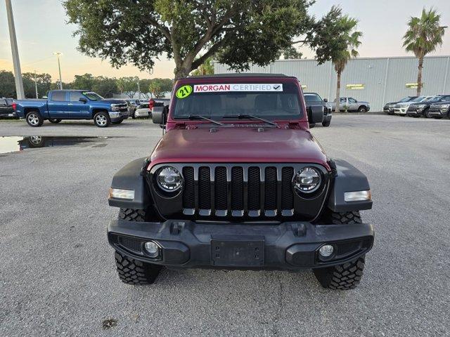 Photo of 2021 Snazzberry Pearlcoat Jeep Wrangler Unlimited