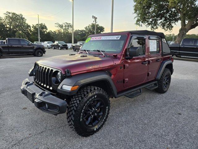 Photo of 2021 Snazzberry Pearlcoat Jeep Wrangler Unlimited