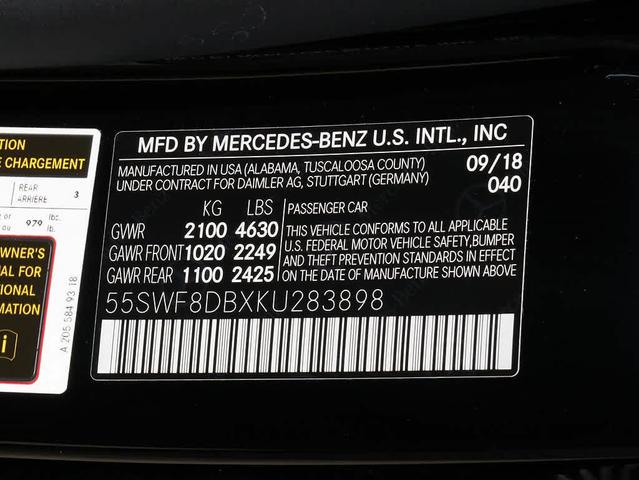 Photo of 2019 Black Mercedes-Benz C-Class