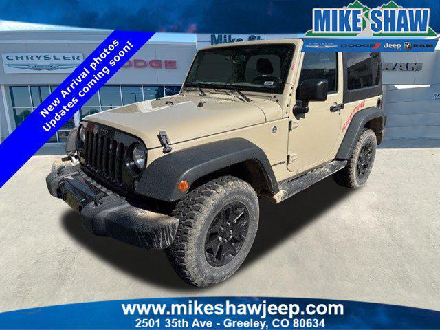 2018 Jeep Wrangler Jk