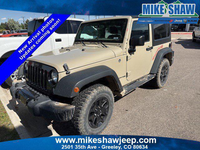 2018 Jeep Wrangler Jk