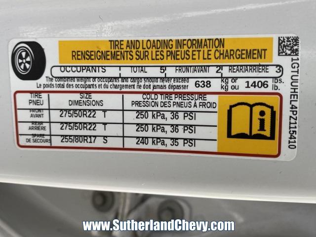 Photo of 2023 White Frost Tricoat GMC Sierra 1500
