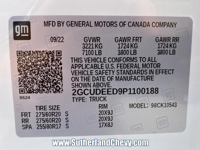 Photo of 2023 Summit White Chevrolet Silverado 1500